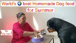 She love Thor more than me: Watch how & what Homemade dog food we give Thor in Summer's 100% Result