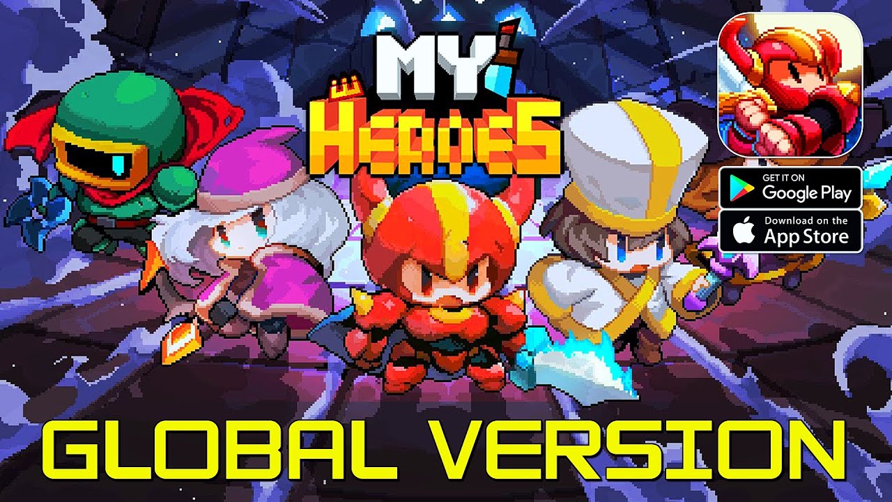 My Heroes Dungeon Raid (ENG) Global Version Gameplay (Android/IOS