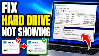 How To Fix Hard Drive Shows in Disk Management but Not in This PC