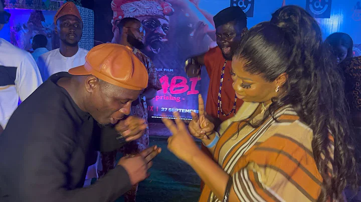 WUMI TORIOLA & KAMO STATE DANCE COMPETITION AT LISABI MOVIE PREMIERE