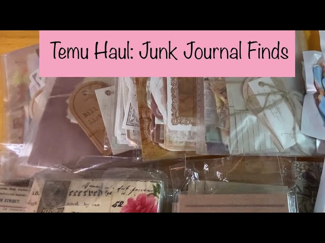 Junk Journaling Supplies - Temu