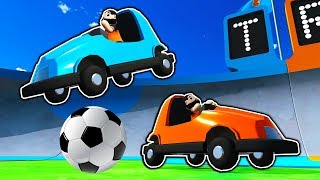 We Played Rocket League but We Ruined Everything!  Totally Reliable Delivery Service Multiplayer