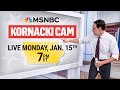 Kornacki Cam LIVE all night I 2024 Iowa Caucus