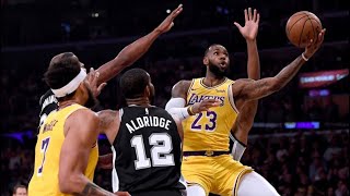 Lakers vs. Spurs Full Game Highlights | 10.22.2018 🏀 REACTION
