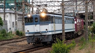 2019/06/27 JR貨物 79レ EF65-2095 浜川崎駅 | JR Freight: Cargo by EF65-2095 at Hama-Kawasaki