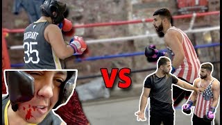 Adam Saleh vs. Hamzah Saleh (BOXING MATCH GONE WRONG)