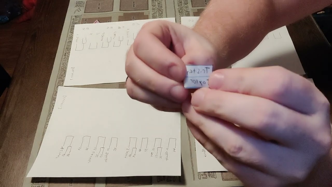 Yugioh character Deck tournament bracket