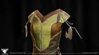 The Silk Clothing Outfit Female - Beyond Skyrim Valenwood - Loop