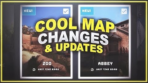 CS:GO Update - Map changes & big updates!