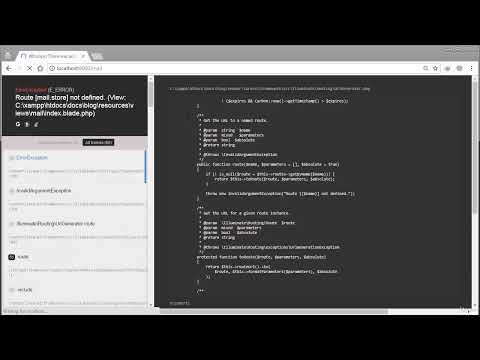 Full Stack Web Development Course  - Laravel - 18 Validation Basics
