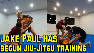 Jake Paul has begun jiu-jitsu training .