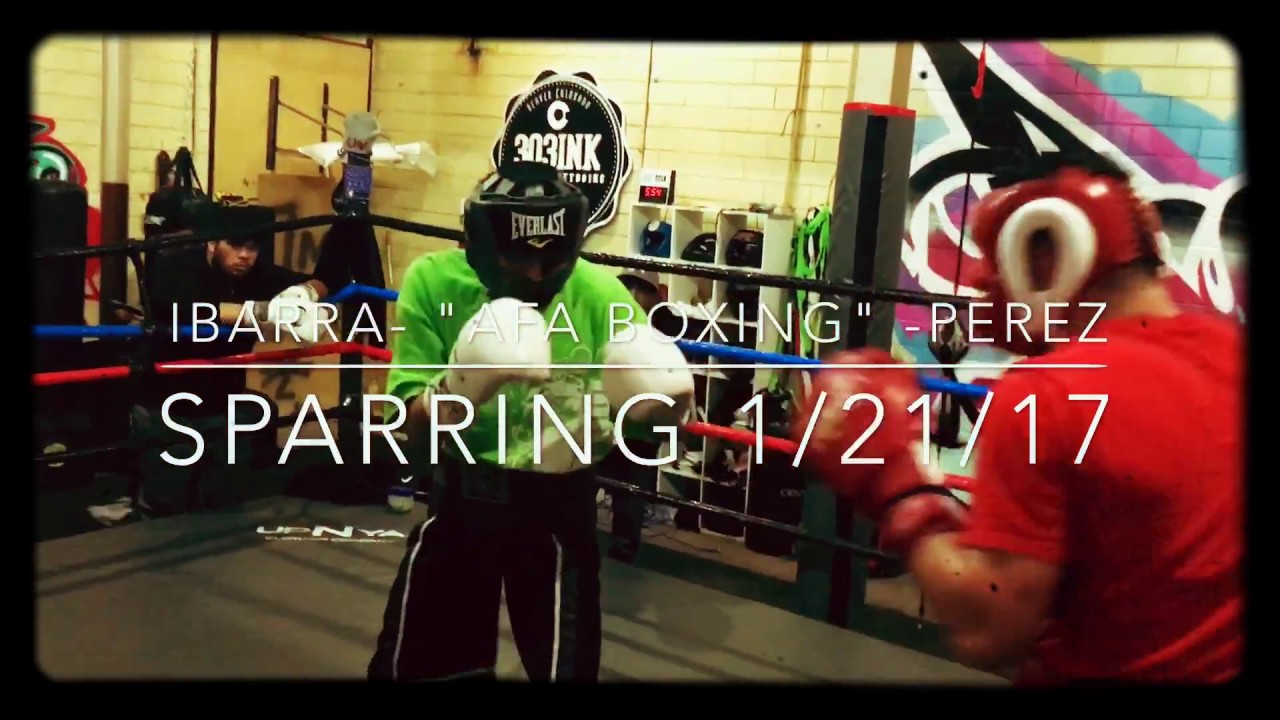 THE HALF-GUARD: AFA BOXING- Manny Perez and Tim Ibarra Sparring - YouTube