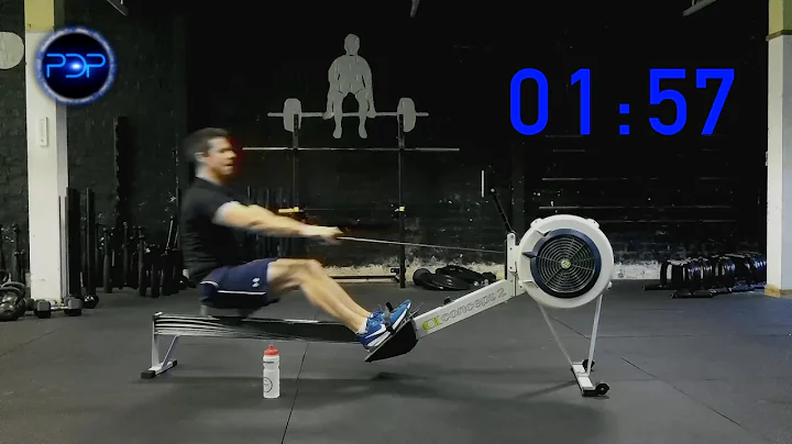 40 Minute Tempo Rowing Workout - 4x8 Min Intervals | Build Endurance | RowAlong