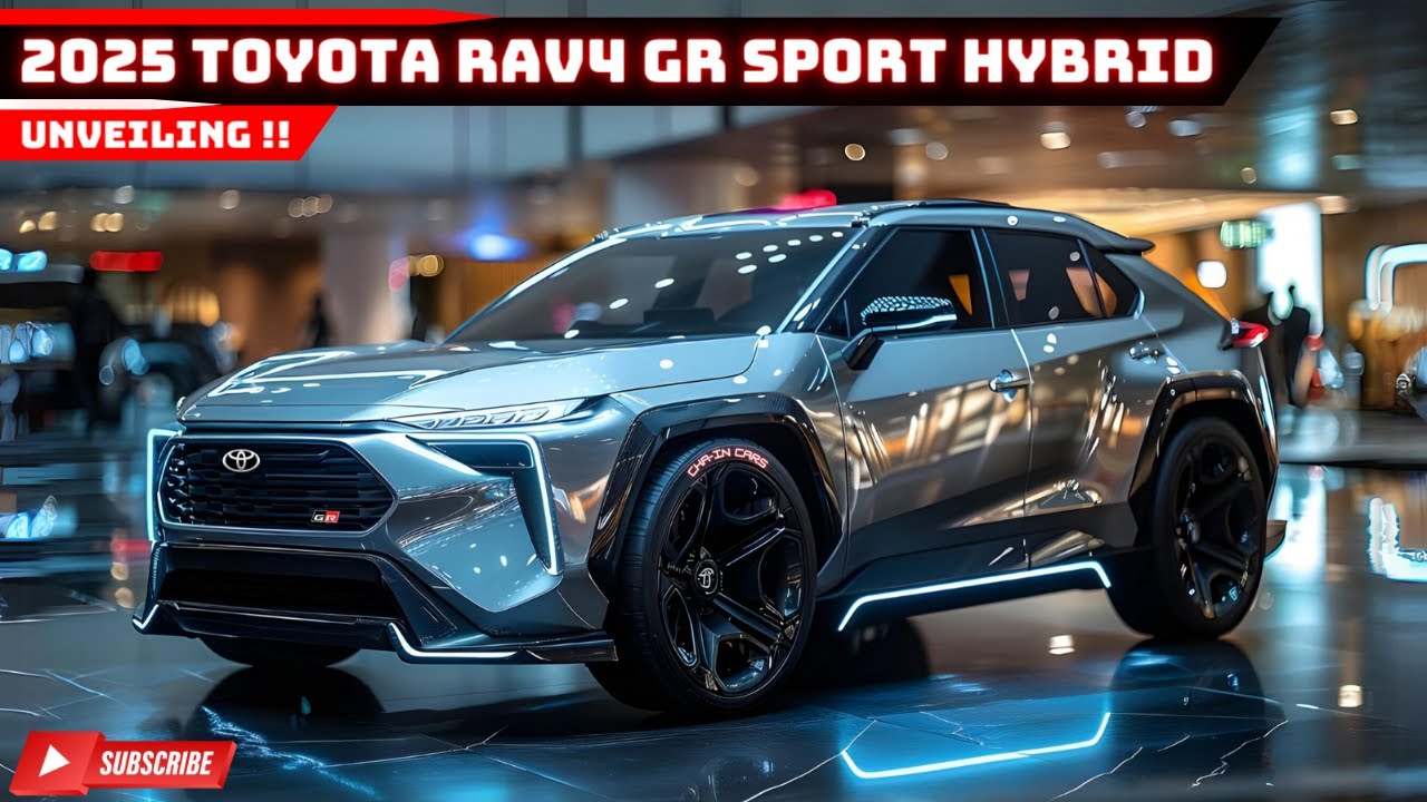 Sporty & Sustainable! All-New 2025 Toyota RAV4 GR Sport Hybrid: First ...