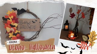 Ideas de Decoración fácil para HALLOWEEN Y OTOÑO ¿Con ramas y hojas?