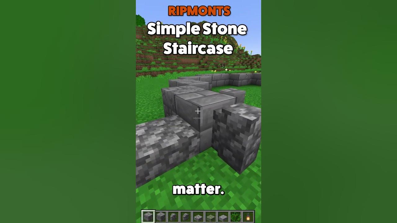 Stone Spiral Stairs (Stackable) - Inner Minecraft Map