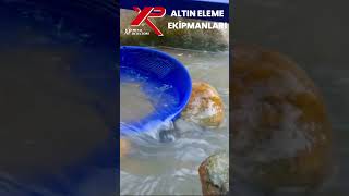 Derede Altın Eleme Pan & Savak Ile Hızlı Sonuç