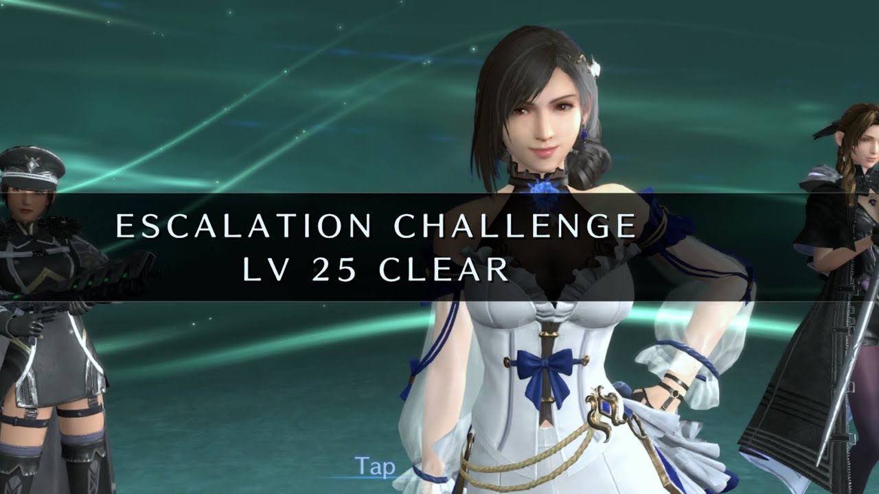 FF7EC: EXTREME  [SOLO Escalation Level 25] - LUCIA, TIFA, AERITH CLEAR 