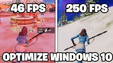 How To Optimize Windows 10 for Gaming (2021) Increase FPS and Performance!