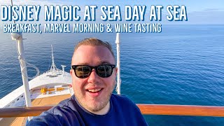 Disney magic at sea U.K. | Breakfast, Marvel morning & wine tastings | Day 1 at sea Pt 1 | June 2021