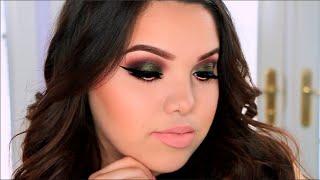 Olive & Cranberry Eye  | Fall Makeup Tutorial