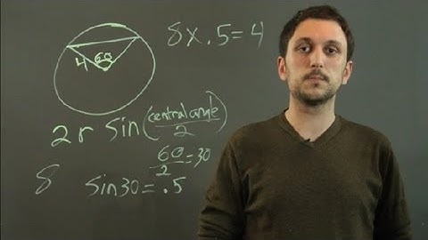 How to Measure Chords in Circles : Algebra, Geometry & More