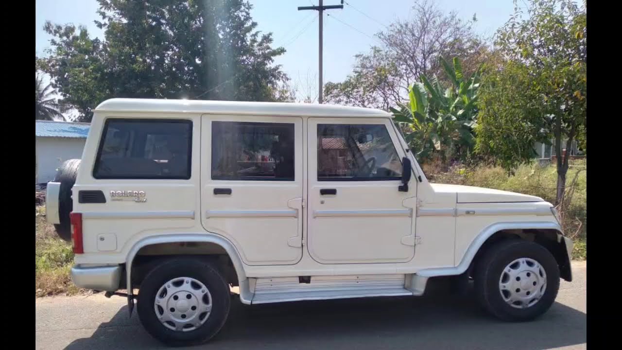 Mahindra Bolero Second Car Used Car Sales in tamil nadu bala tex sales