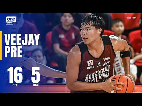 Veejay Pre DROPS 16 PTS 🔥 for UP vs FEU | UAAP SEASON 89 MEN'S BASKETBALL | HIGHLIGHTS