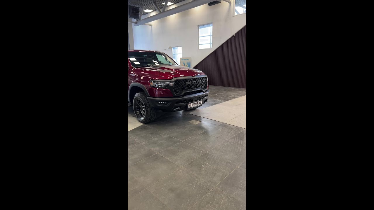 RAM 1500 REBEL 2025 DELMONICO RED