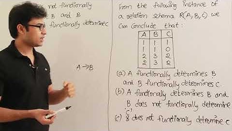 DBMS || Normalization | Example of Functional Dependency | Part-2