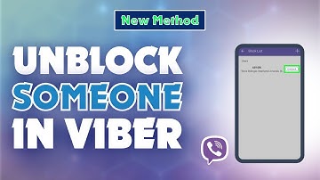 How To Unblock Someone In Viber 2024 | Skill Wave