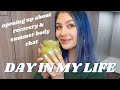 DAY IN MY LIFE (binging, how im coping & new tattoos)