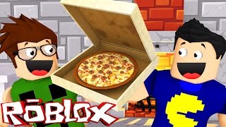 TRABALHANDO NUMA PIZZARIA!  Roblox