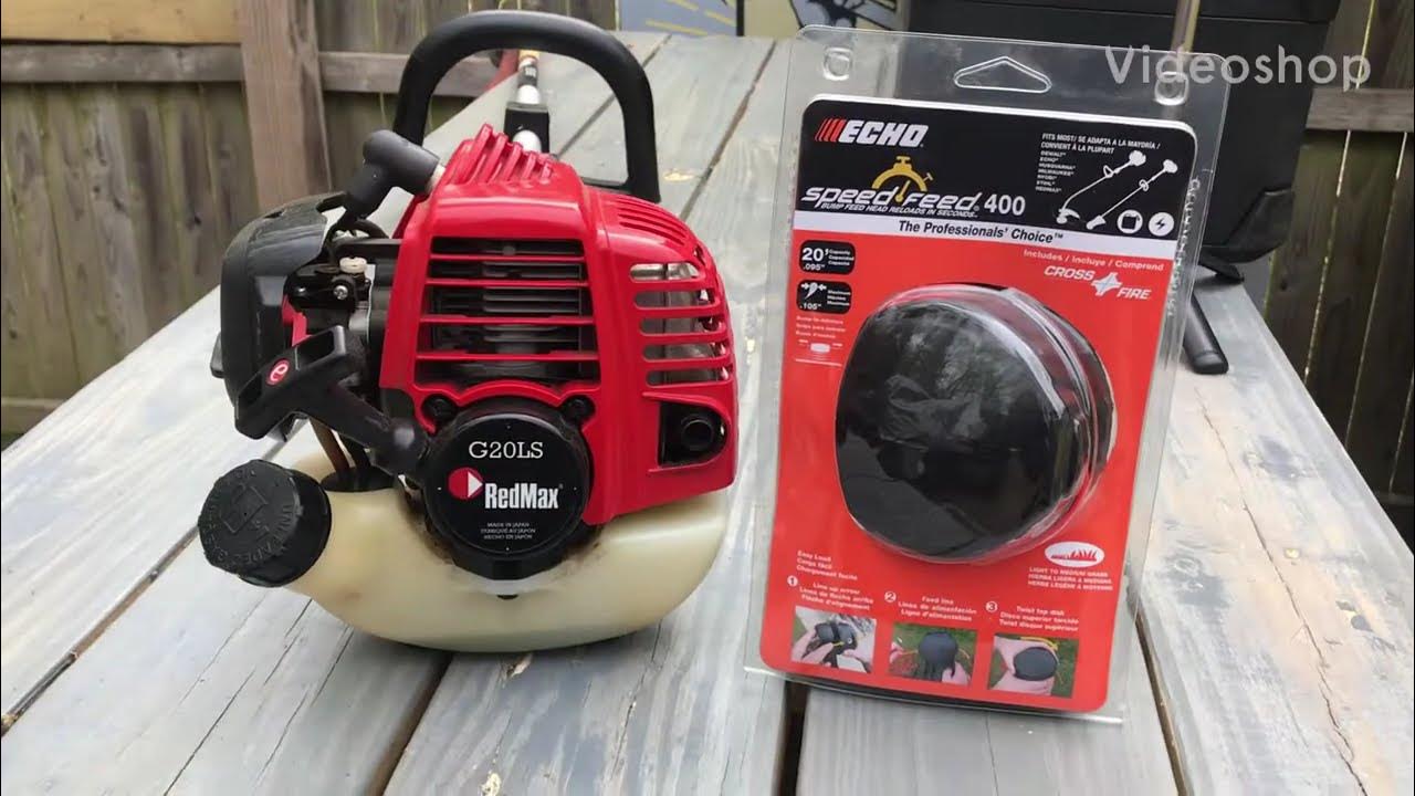 Echo Speed Feed 400 Installation onto Redmax G20LS ECHOSPEEDFEED 