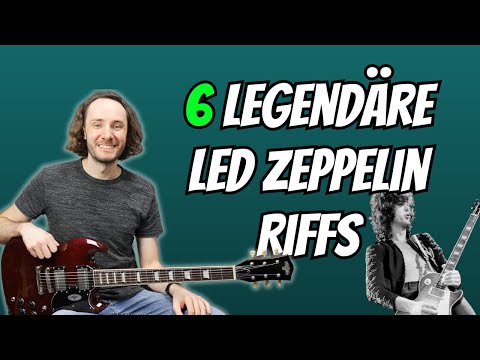 Legendary Led Zeppelin riffs: explained step by step - tutorial