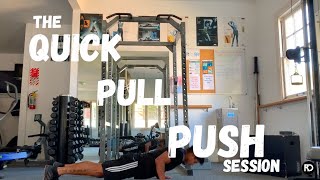 10 minute Upper Body- Pull Push Session (BODY WEIGHT ONLY)