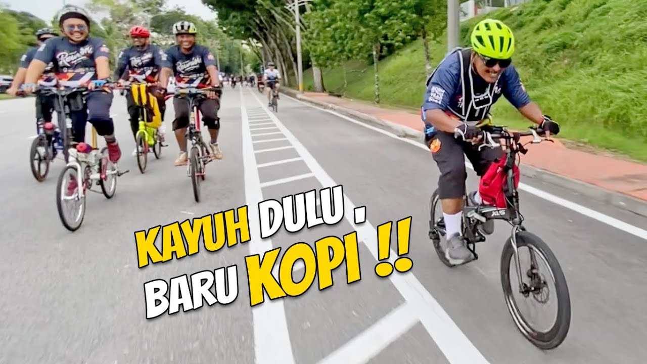 KAYUH DULU BARU KOPI !! .. SEPENDER LOOP hahaha .. FESTIVAL COFFEE SELANGOR SELCOFF 2025 yeye !!