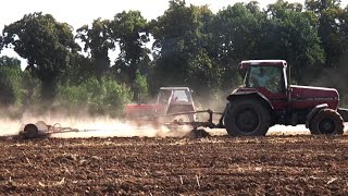 Orka Siewna I Wałowanie Case Ih 7140 Magnum Ursus C-385 Z Pola Wzięte 2015 ᴴᴰ