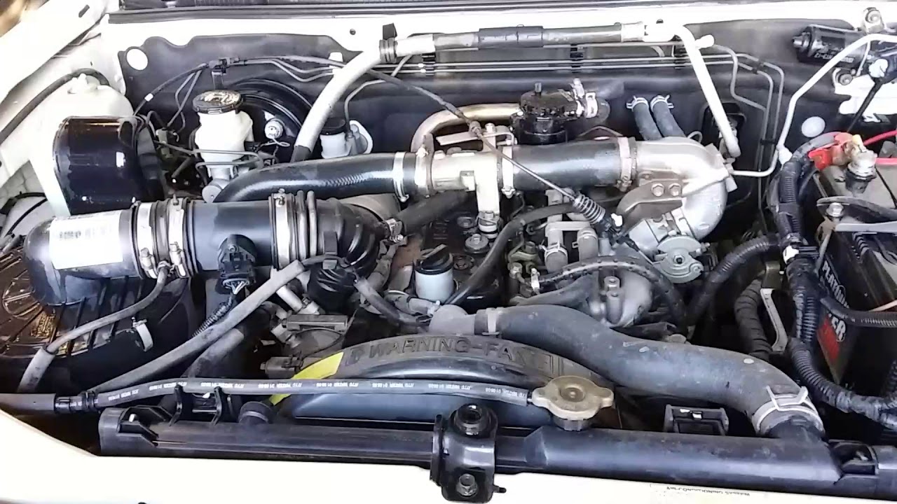 Holden rodeo 3.0ltr engine kms 280066 p2202