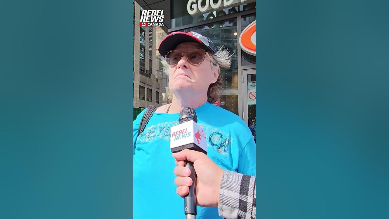 We asked protesters why they wave the F*CK Trudeau flags