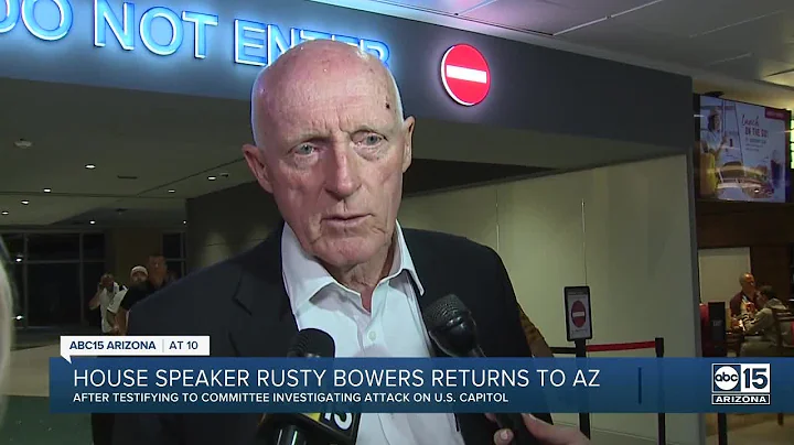House Speaker Rusty Bowers speaks to ABC15 after t...