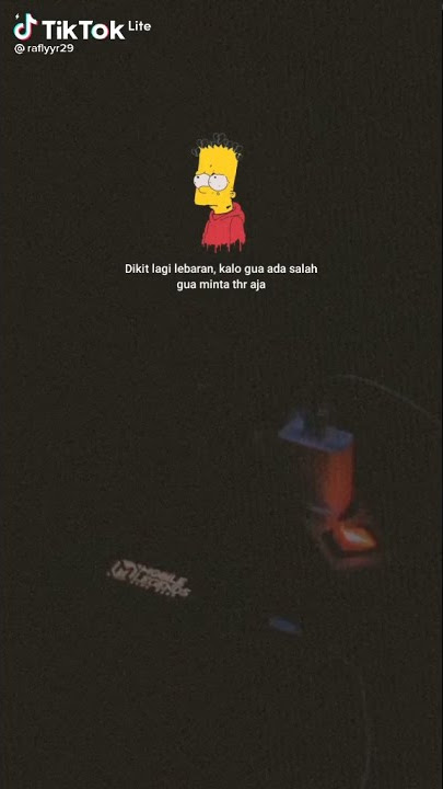 bentar lagi lebaran, kalo ada salah gua minta thr saja