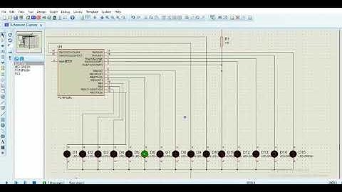 Secuencia Luces PIC16F628A