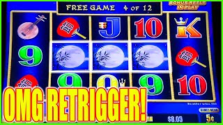 This Betting Method Works! HUGE WIN Retrigger Autumn Moon Dragon Link Slot Machine