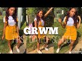 GRWM: MY FIRST DAY OF SCHOOL 2018 (senior) | Salome Emani