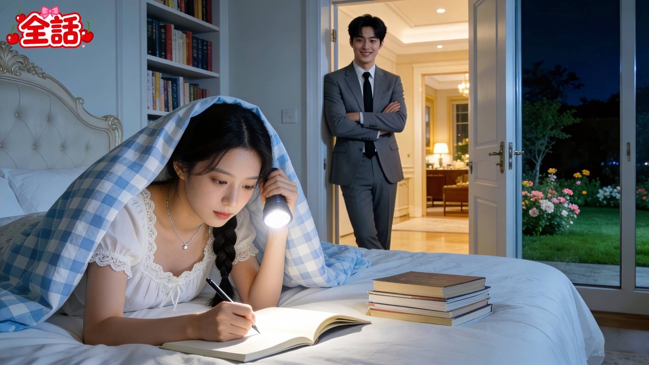 貧しい少女が夜こっそり勉強していたら、CEOに見つかって…恋に落ちてしまった！運命が逆転！