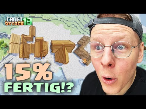 🤯 7 Mal NEU gebaut... und immer noch nicht fertig? | #21 - CRAFT ATTACK 13