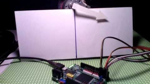 Control Motor Encoder 16 bits FPGA  #Icestudio #FPGAwars