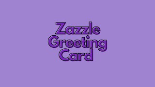#Zazzle Greeting Card #review & #unboxingvideo | #printondemand #Zazzle Greeting Card #review & #unboxingvideo | #printondemand