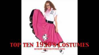 Top Ten 1950's Costumes